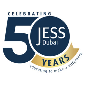 Jumeirah English Speaking School (JESS Dubai) 50 | Logo | The International Schools Dubai | UAE