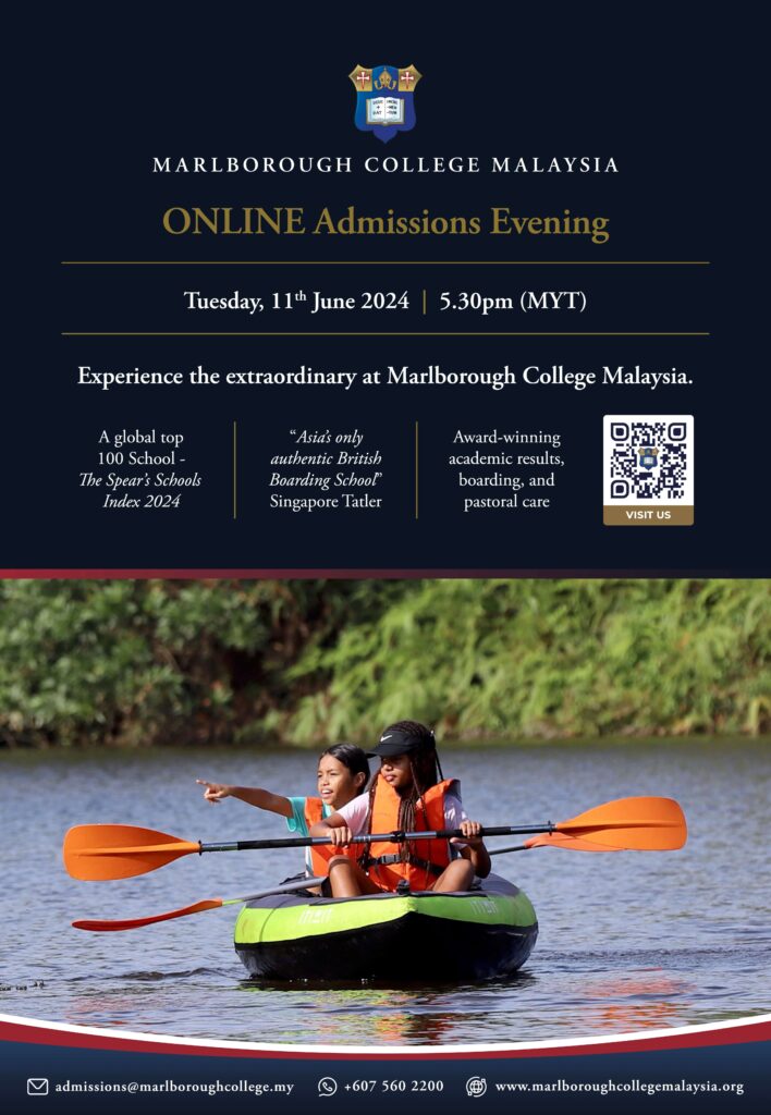 Marlborough College Malaysia | Online Admissions Evening | 11th June 2024 | The International Schools Malaysia
